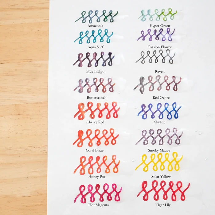Diamine Forever Pigment Fountain Pen Ink - Hot Magenta