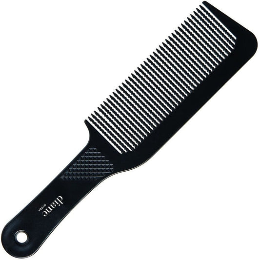 Diane Flat Top Clipper Comb Black 9 1/2 Inch # D7024 - Palms Fashion Inc.