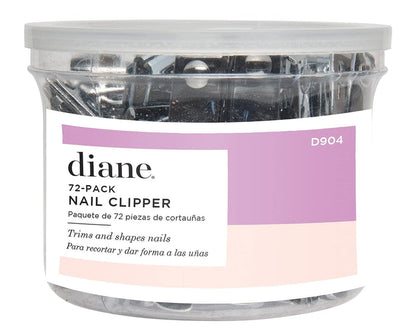 Diane Stainless Steel Nail Clippers # D904  - 72 Count - Palms Fashion Inc.