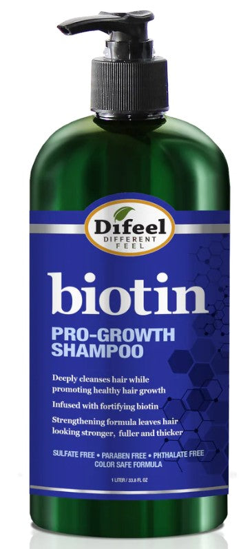 DIFEEL BIOTIN PRO-GROWTH SHAMPOO 33.8 OZ. - Palms Fashion Inc.