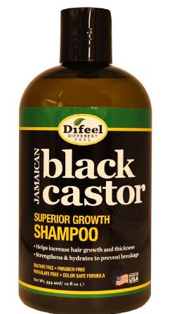 DIFEEL SUPERIOR GROWTH JAMAICAN BLACK CASTOR SHAMPOO 12 OZ. - Palms Fashion Inc.