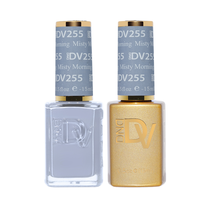DND Diva Gel & Nail Polish - Misty Morning #255