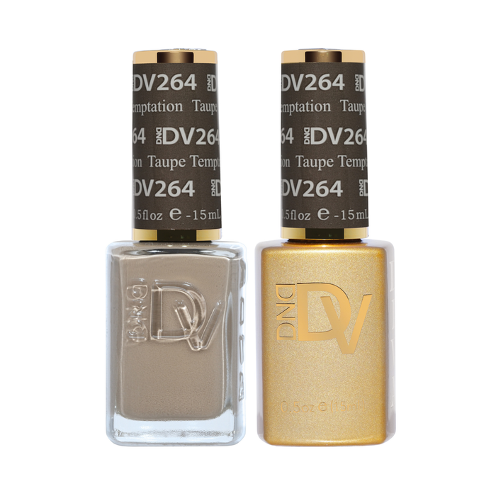 DND Diva Gel & Nail Polish - Taupe Temptation #264