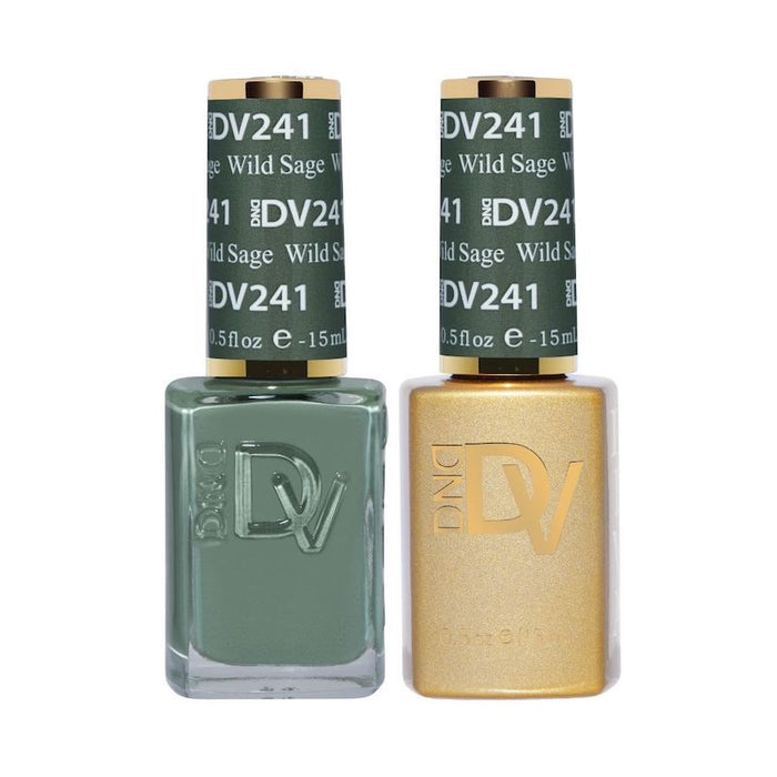 DND Diva Gel & Nail Polish - Wild Sage #241