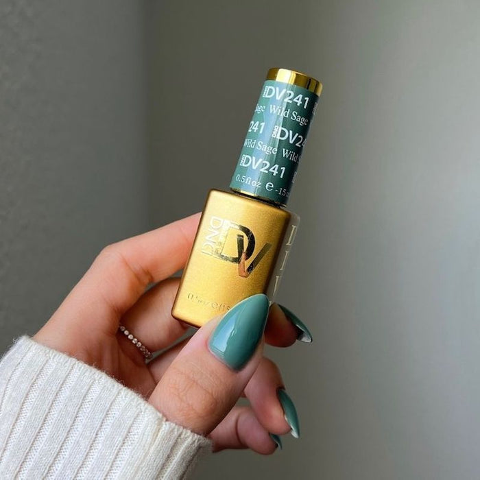 DND Diva Gel & Nail Polish - Wild Sage #241