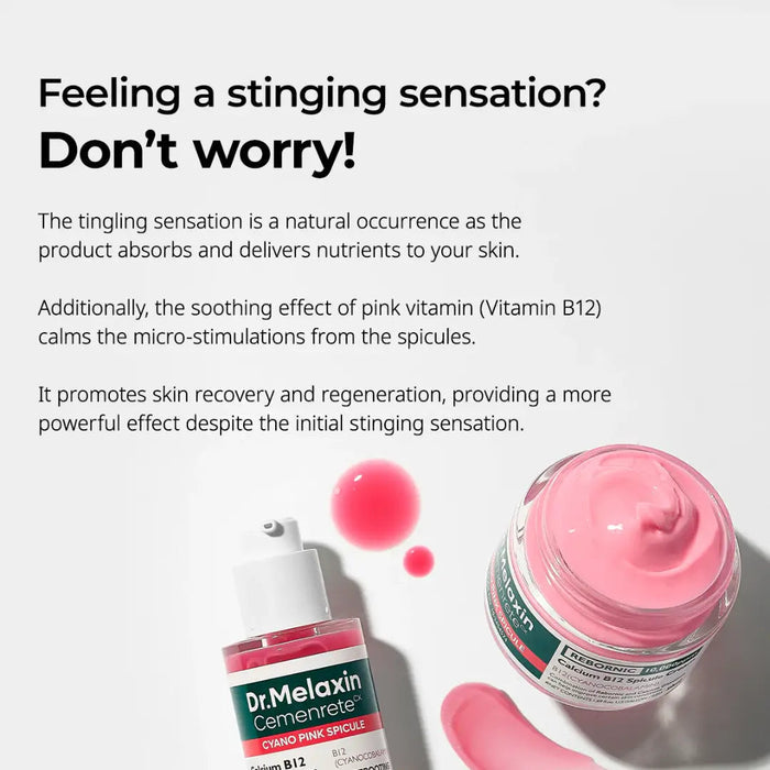 Dr.Melaxin Cemenrete Cyano Pink Spicule Set - DOKAN