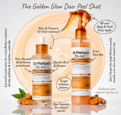 Dr.Melaxin Radiant Glow Duo Peeling Kit - DOKAN