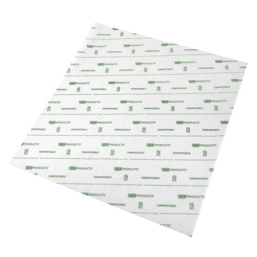 EcoProducts Compostable Insulated White Sandwich Wrap (15x16) | 1000/cs