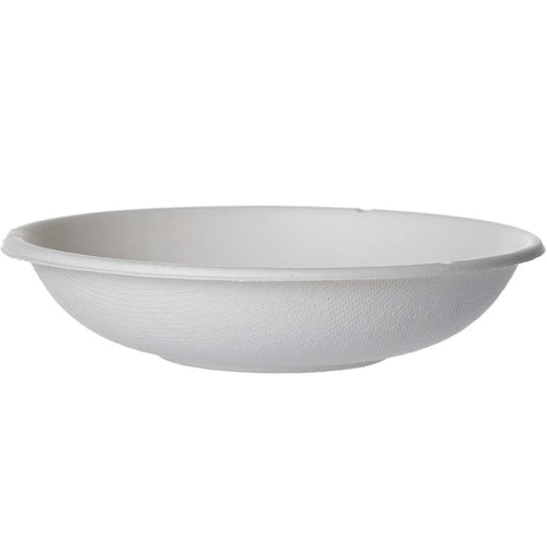 EcoProducts Compostable Molded Fiber Coupe Bowls (24oz) | 400/cs