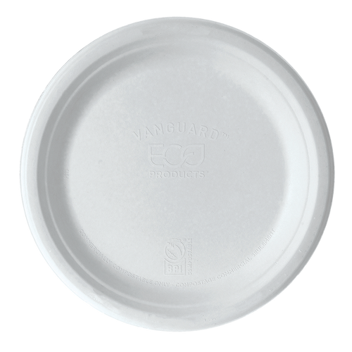 EcoProducts Compostable Molded Fiber Plates (9in) | 500/cs