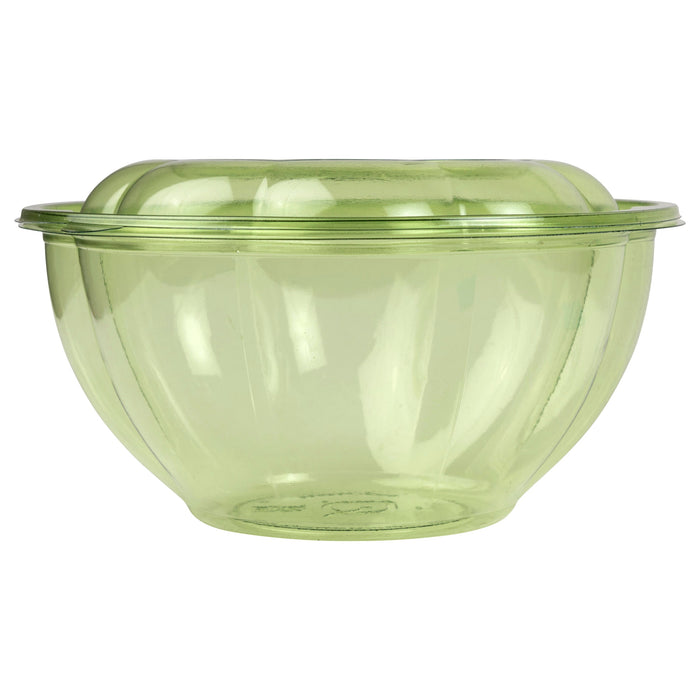 EcoProducts Veridian™ Compostable Salad Bowls w/ Lids (32oz. | Green) | 150/cs