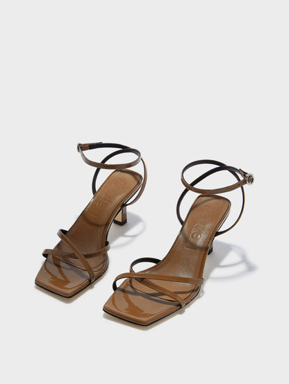Edith Patent Leather Sandals