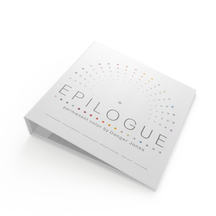 Box of Epilogue hair color on a white background