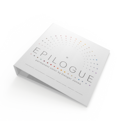 Box of Epilogue hair color on a white background