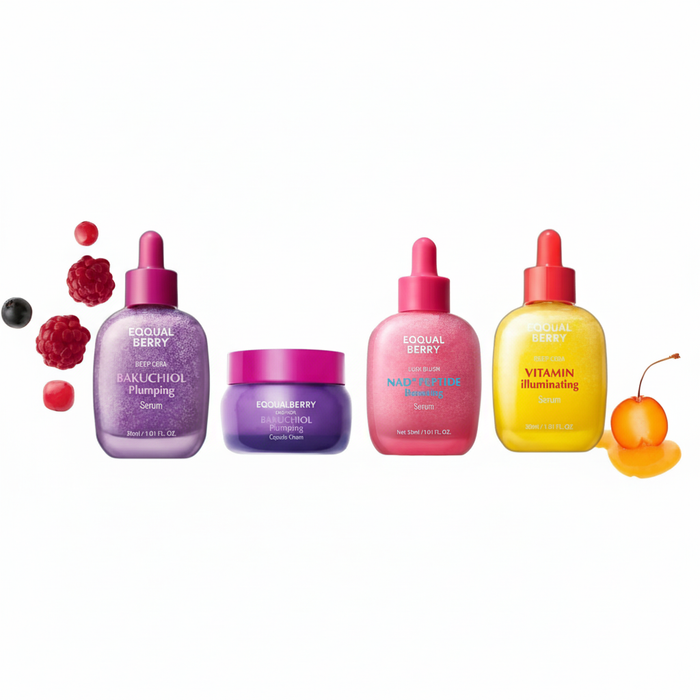 EQQUALBERRY 4 Step Glow Set - DOKAN