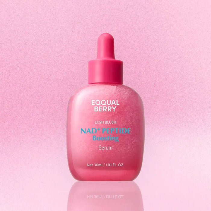 EQQUALBERRY Lush Blush NAD+ Peptide Boosting Serum 30ml - DOKAN