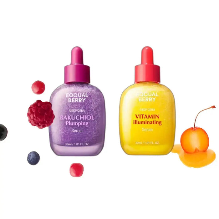 EQQUALBERRY Radiance Duo – Plump & Glow Serum Set - DOKAN