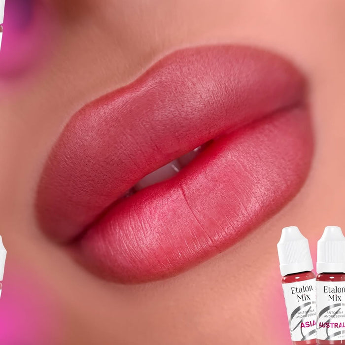 Etalon Mix & Antonina Andrusenko LIGHT SERIES Lip Pigments Set 5 ml Supreme Permanent