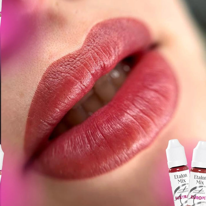 Etalon Mix & Antonina Andrusenko LIGHT SERIES Lip Pigments Set 5 ml Supreme Permanent