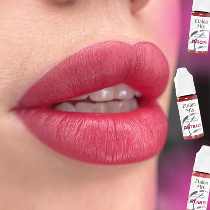 Etalon Mix & Antonina Andrusenko LIGHT SERIES Lip Pigments Set 5 ml Supreme Permanent