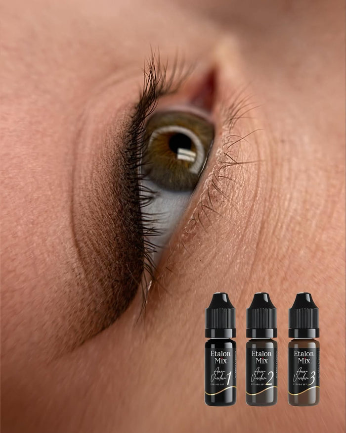 Etalon Mix Eyelids Set by Anna Vasileva 5ml Supreme Permanent