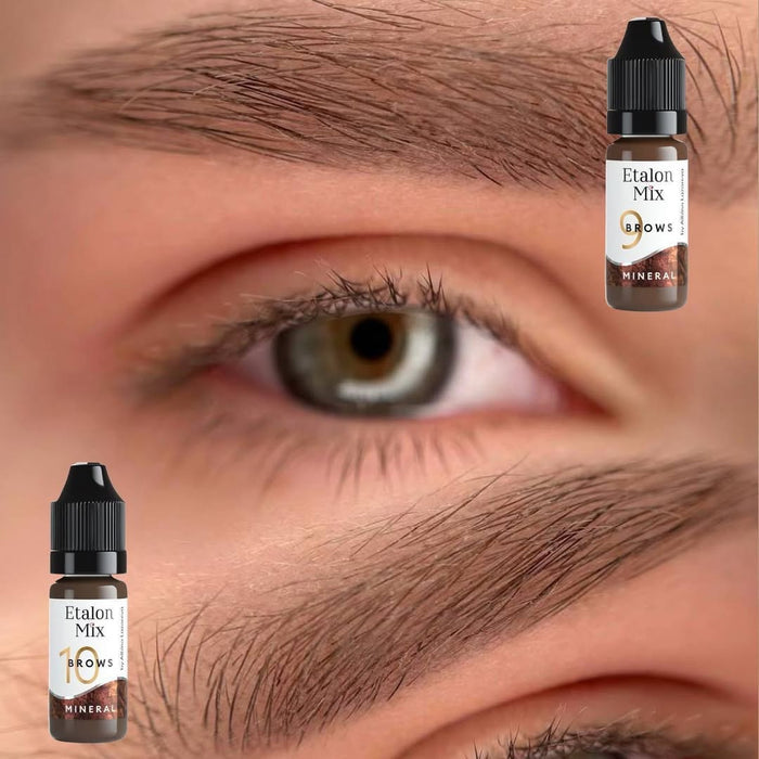 Etalon Mix Inorganic Eyebrow Set 10 ml Supreme Permanent