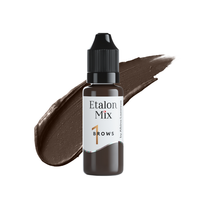 Etalon Mix №1 Hazelnut (Universal) Hybrid Pigment 15ml Supreme Permanent