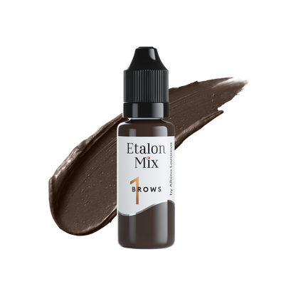 Etalon Mix №1 Hazelnut (Universal) Hybrid Pigment 15ml Supreme Permanent