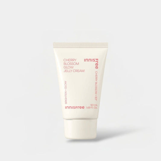 Innisfree Cherry Blossom Glow Jelly Cream 50ml كريم جيلي متوهج بزهر الكرز من إينيسفري - Princess Cosmetics Qatar