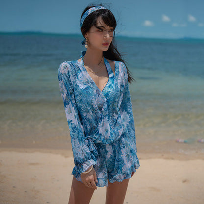 Fairly Blue 3 Pieces Swimsuit