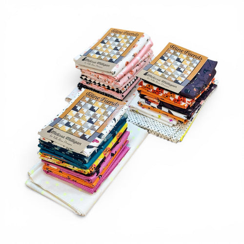 Feline Friends Pattern Quilt Kit