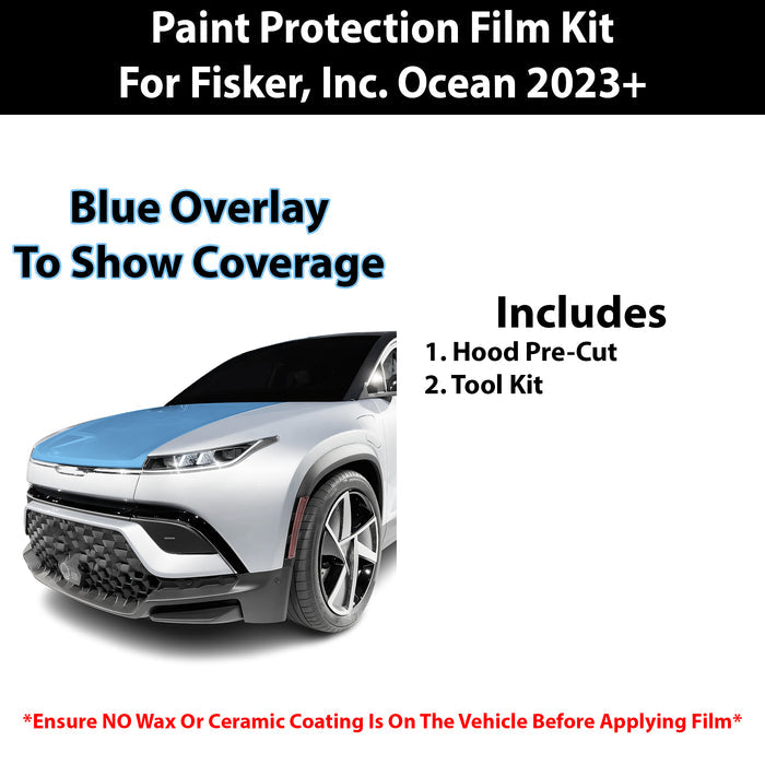 Fits Fisker Inc. Ocean One 2023+ Precut Premium Paint Protection Film Clear Bra PPF Decal Film Kit - Bogar Tech Designs