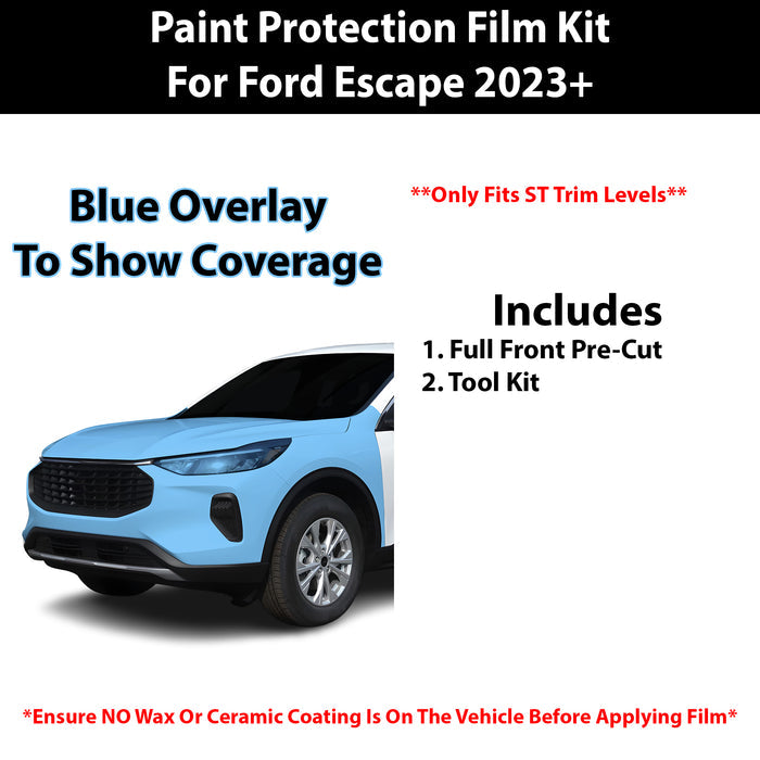 Fits Ford Escape 2023+ Precut Premium Paint Protection Film Clear Bra PPF Decal Film Kit - Bogar Tech Designs