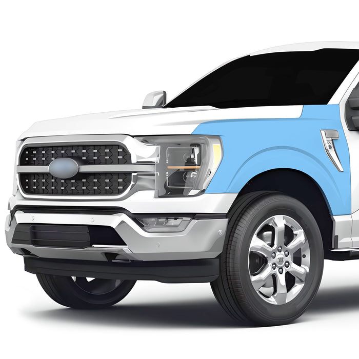 Fits Ford F150 2021 - 2023 Precut Premium Paint Protection Film Clear Bra PPF Decal Film Kit Cover - Bogar Tech Designs