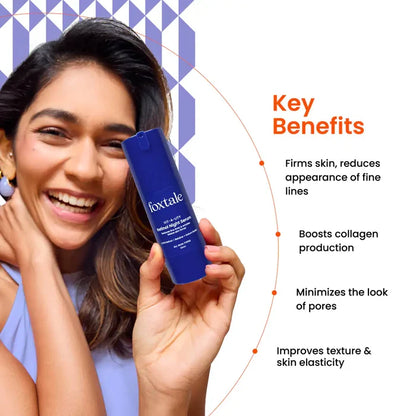 Foxtale 0.15% Retinol Night Serum-30ml