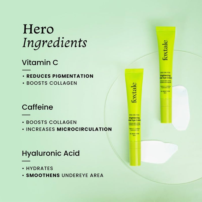 FoxTale Brightening Under Eye Cream