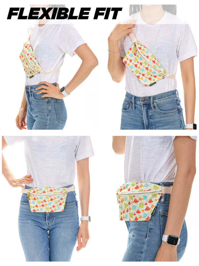 Fydelity Recycled Bum Bag | Multi - Mushroom-Image 3