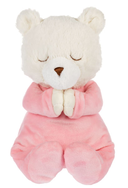 Ganz 12" Praying Pajama Bear-Pink