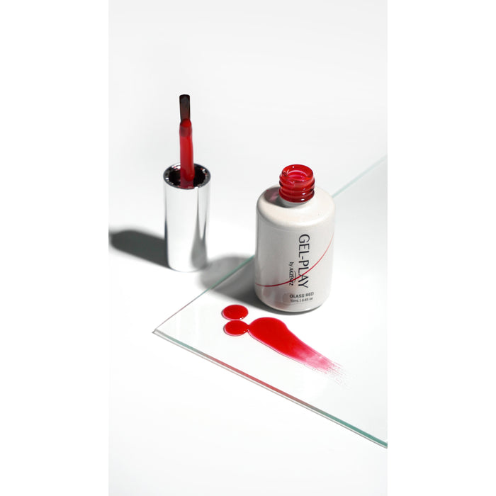 Gel Play Glass Red-Gel Play, Shop Akzentz Gel Play, Gel Play Paints-Akzentz-Gel Essentialz