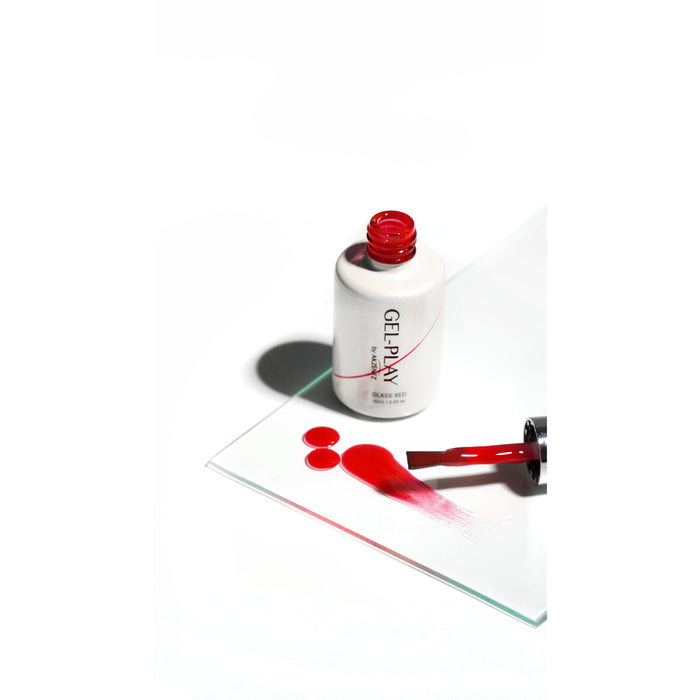 Gel Play Glass Red-Gel Play, Shop Akzentz Gel Play, Gel Play Paints-Akzentz-Gel Essentialz