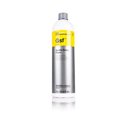 Koch-Chemie Gentle Snow Foam 1 Liter front view on a white background.