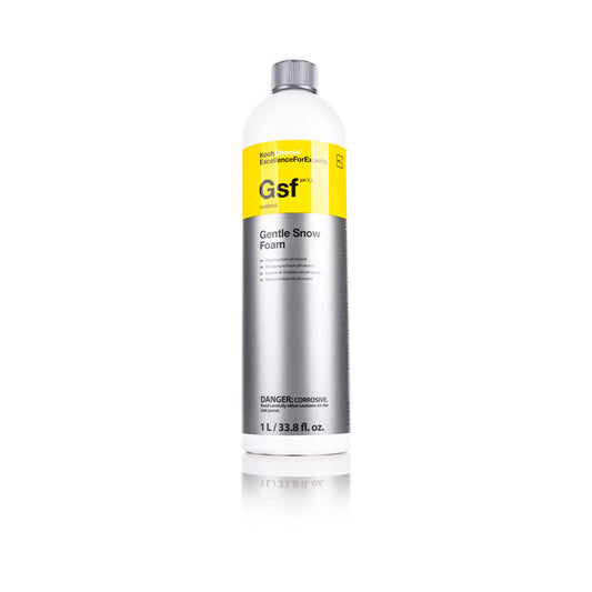 Koch-Chemie Gentle Snow Foam 1 Liter front view on a white background.