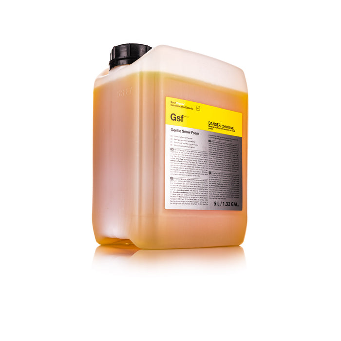 Koch-Chemie Gentle Snow Foam 5 Liter front view on a white background.