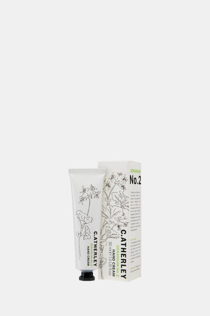 C.Atherley Geranium No.02 Hand Cream 30ml.