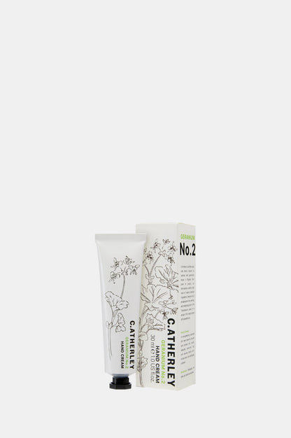 C.Atherley Geranium No.02 Hand Cream 30ml.