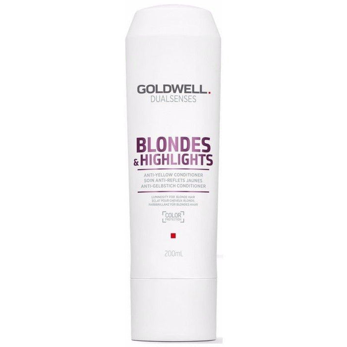 Goldwell DualSenses Blonde & Highlights Anti-Yellow Conditioner - Goldwell | Artisan Hair Cary, Cary NC