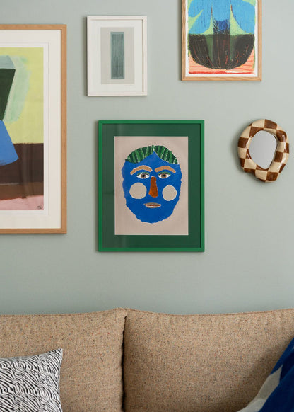 Green Passepartout - The Poster Club