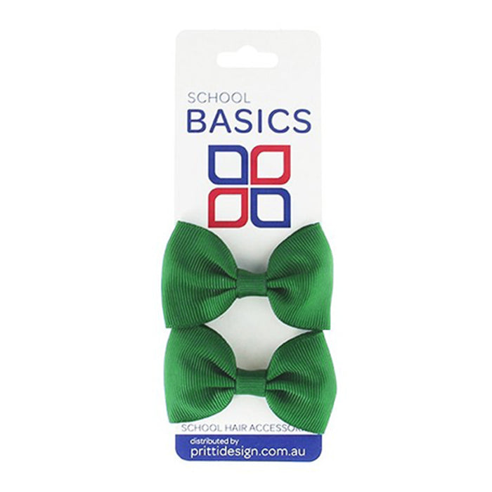 Hair Elastic with Bow (pair)