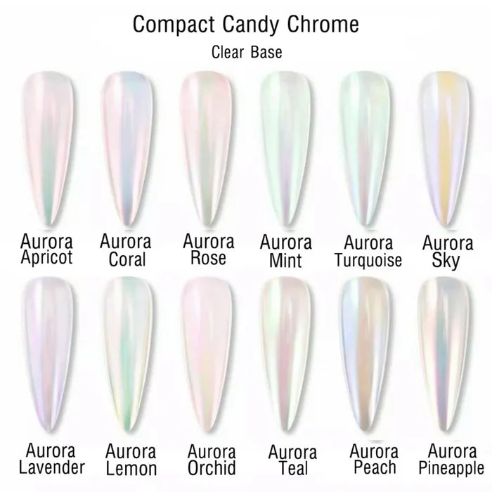 HD Candy Compact Chrome - Aurora Orchid