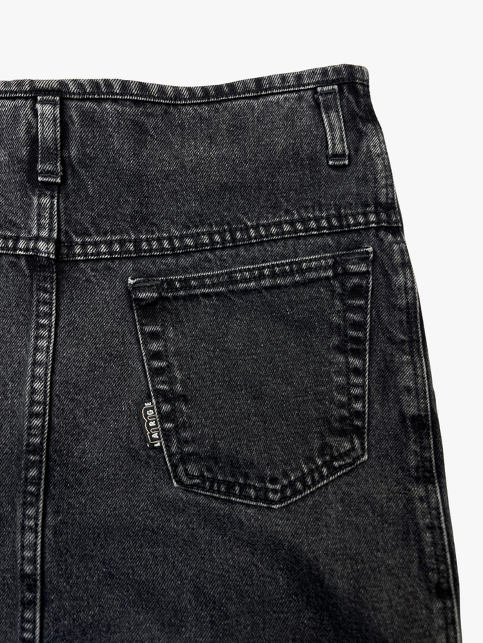 High Waist Denim Skirt